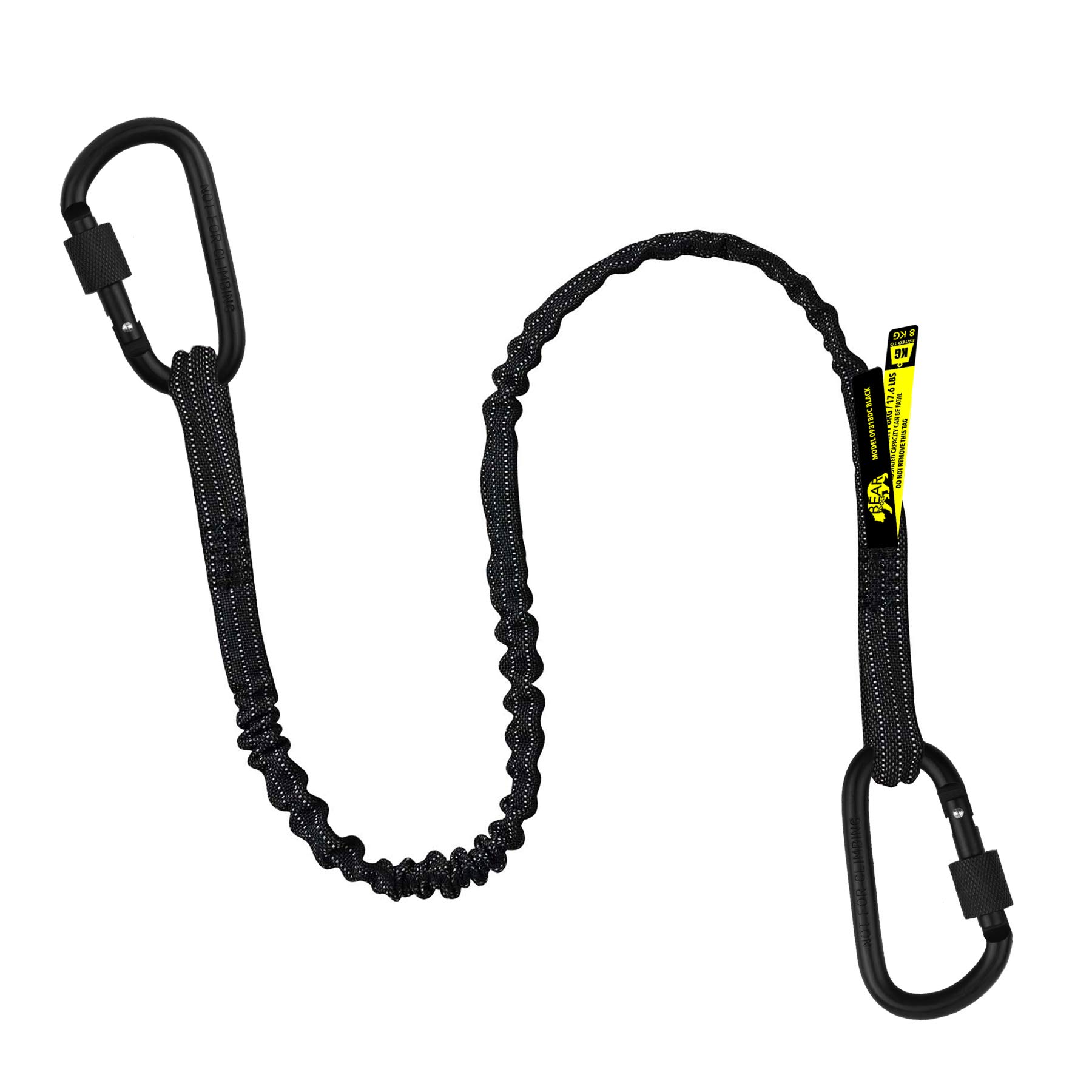 小物 L CARABINER (Blacknickel) Premium Quality Dual Carabiner Tool Lanyard – Safety Fall